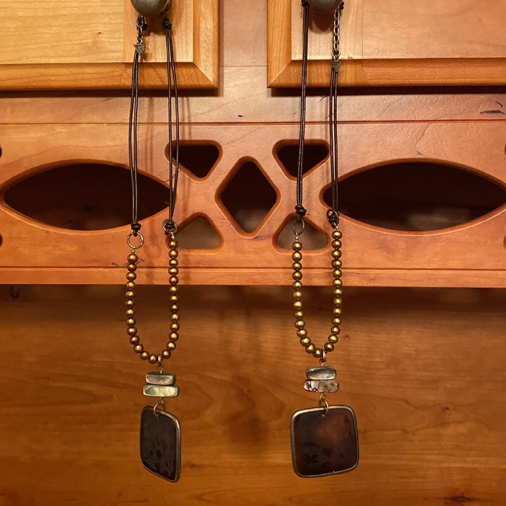 Silpada Bronze Pearl Necklace - Picture 9 of 10